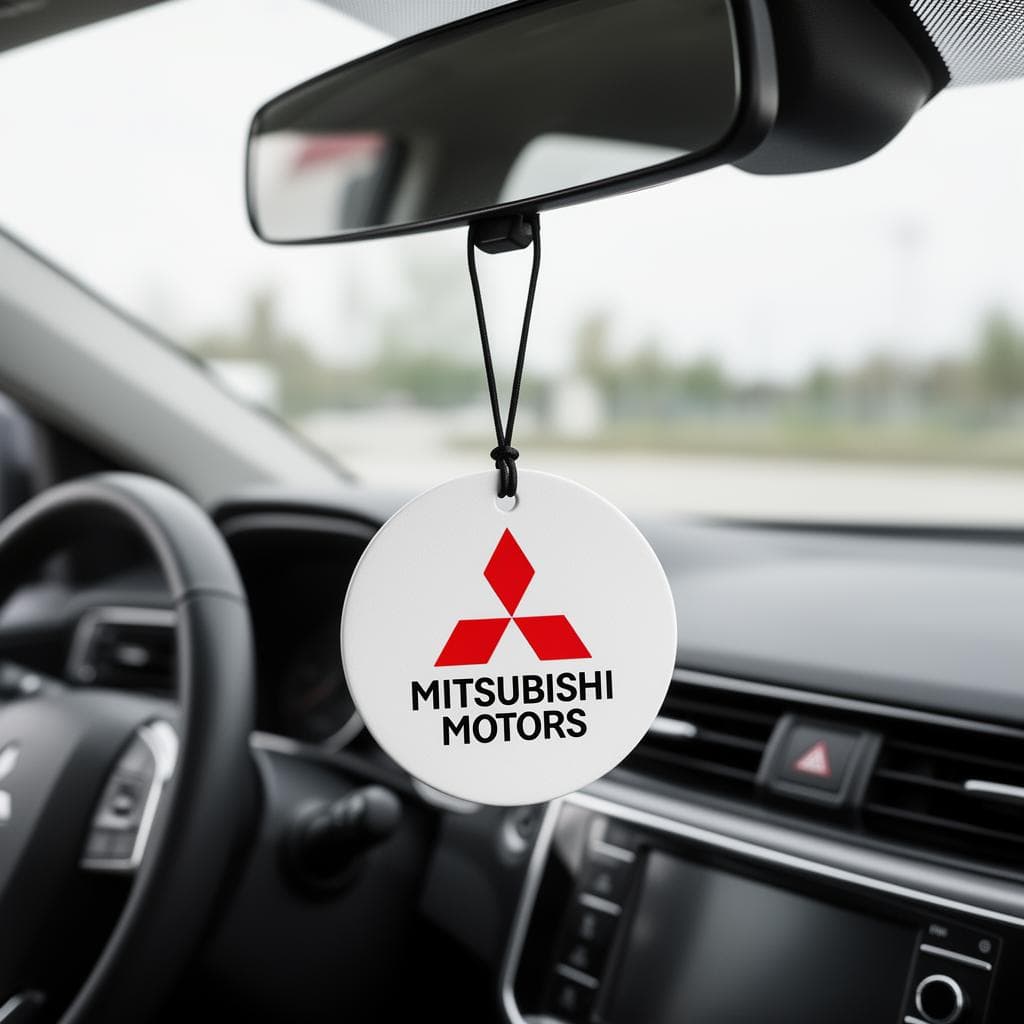 Aromatizante personalizado Mitsubishi no retrovisor